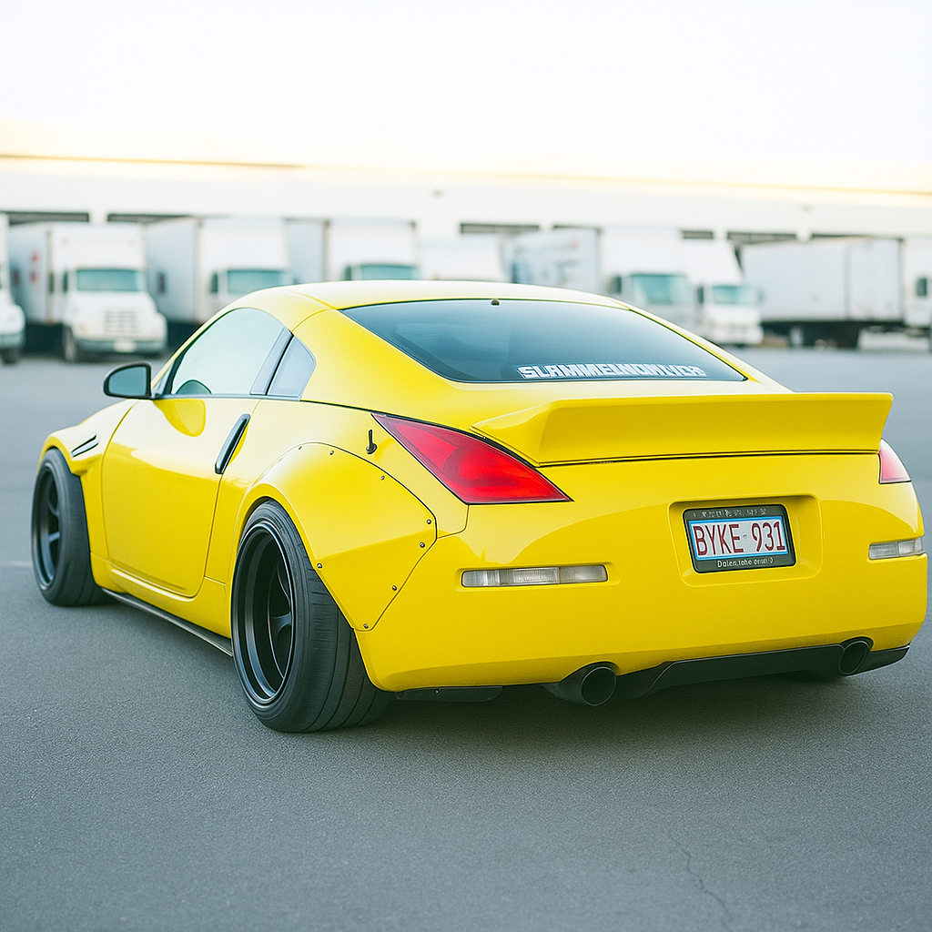 Nissan 350z Rear Ducktail Spoiler