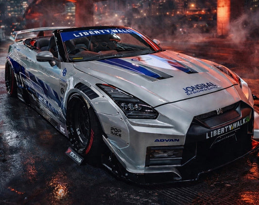 Open Top Nissan GTR Show Winner