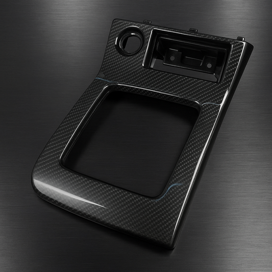Nissan Skyline R33 Carbon Fibre Gear Surround Trim Panel (Manual)