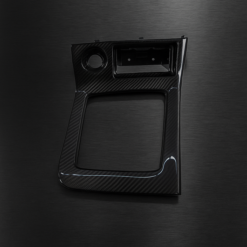 Nissan Skyline R33 Carbon Fibre Gear Surround Trim Panel (Manual)